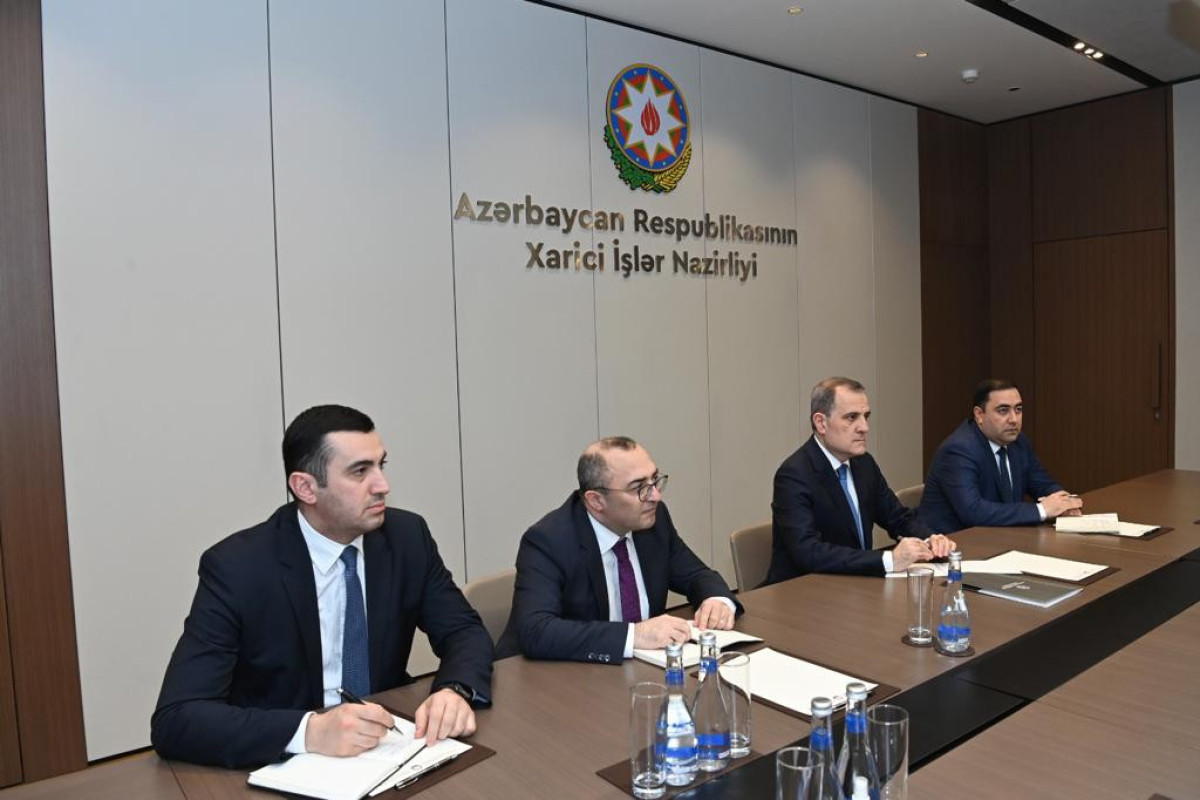 Azerbaijani Minister brought to the attention of US Senior Advisor for Caucasus Negotiations that Armenia does not fulfill its oblligations