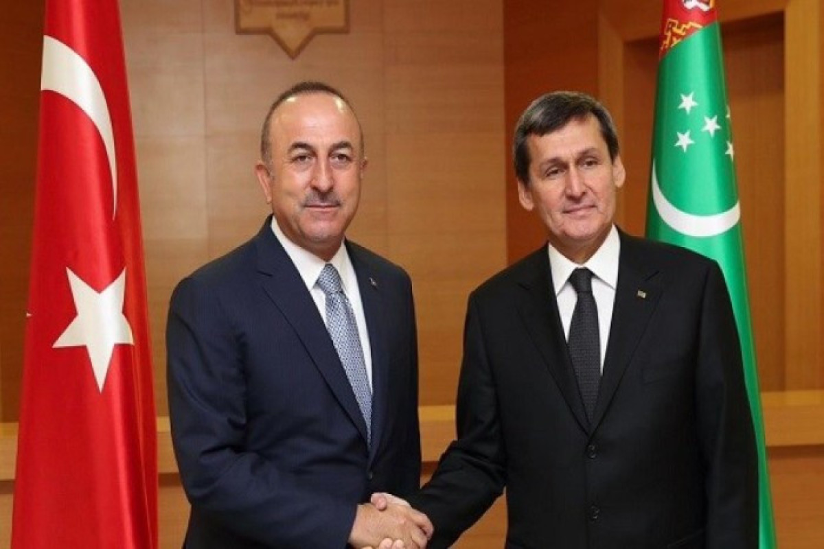 Turkish Foreign Minister and his Turkmen counterpart mull the preparations for the OTC Summit meeting