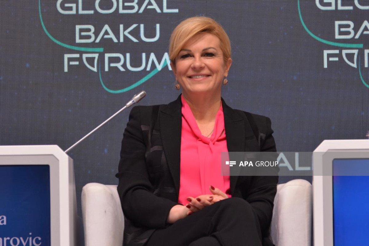 Panel discussion on EU and Western Balkans region held within the X Global Baku Forum-PHOTO 