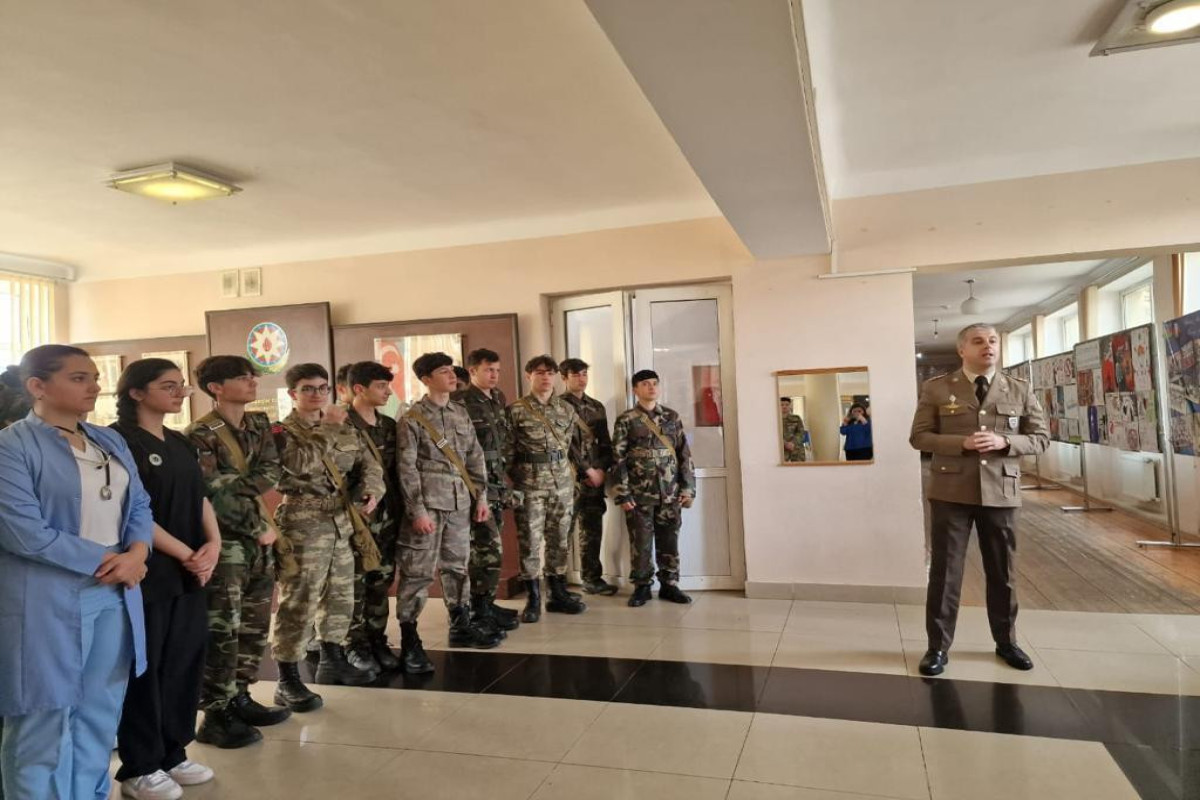 Fövqəladə hallarda davranış qaydaları barədə tədbirlər keçirilib - FOTO 