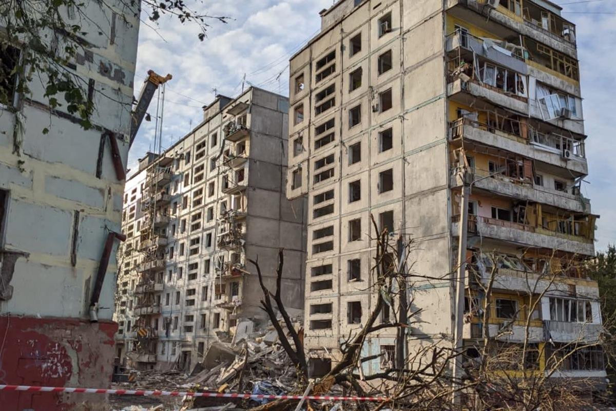 Ukrayna SQ Baş Qərargahı: Rusiya ordusu Zaporojyeyə ondan çox hava zərbəsi endirib