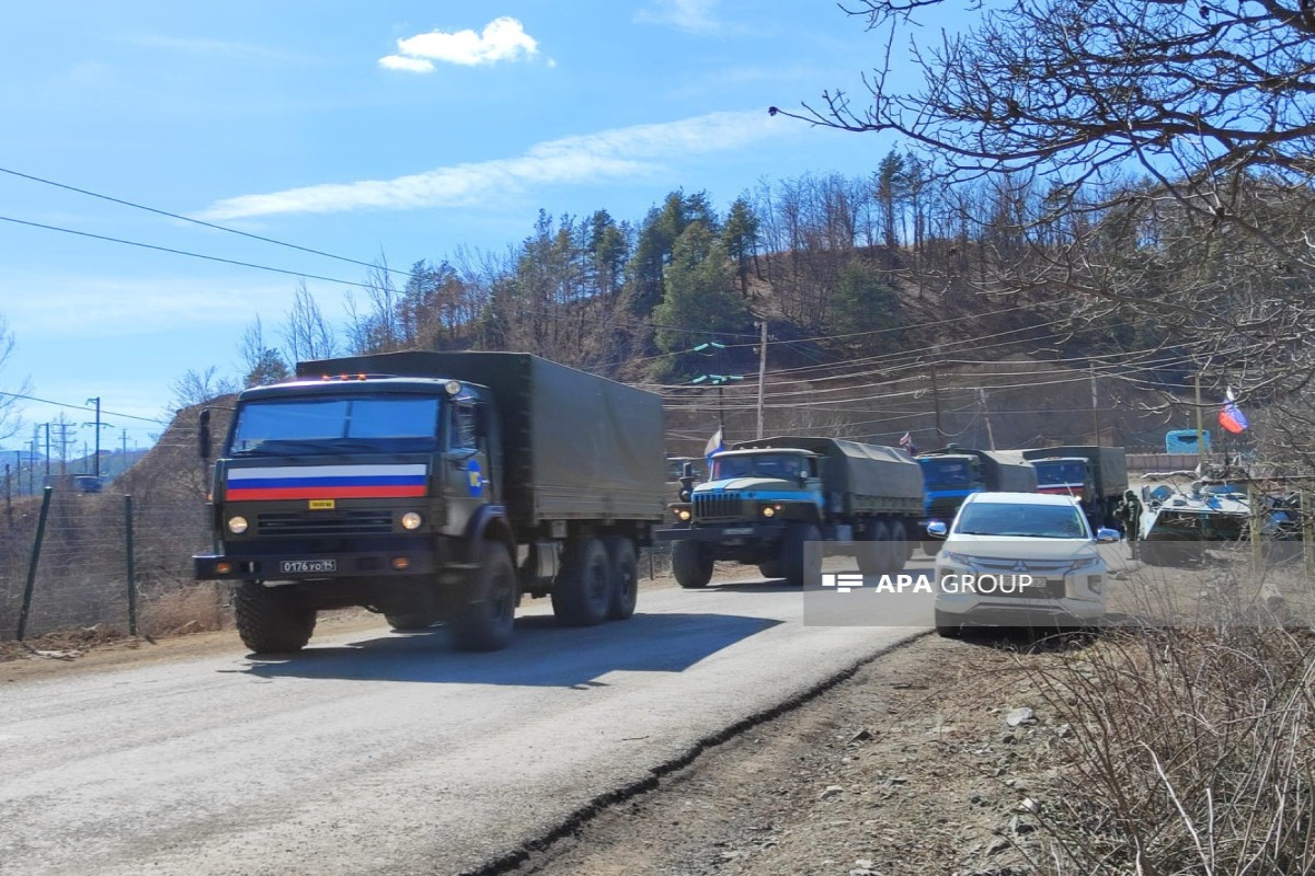 Convoy of vehicles belonging to RPC unimpededly passed through Azerbaijan's Lachin-Khankandi road-PHOTO 