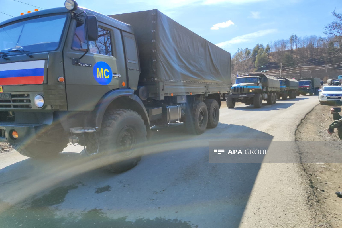 Convoy of vehicles belonging to RPC unimpededly passed through Azerbaijan's Lachin-Khankandi road-PHOTO 