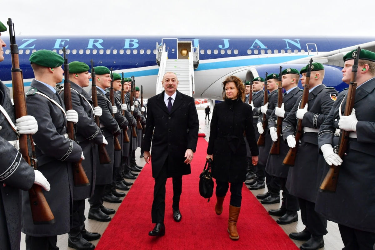President of Azerbaijan Ilham Aliyev paid working visit to Germany
