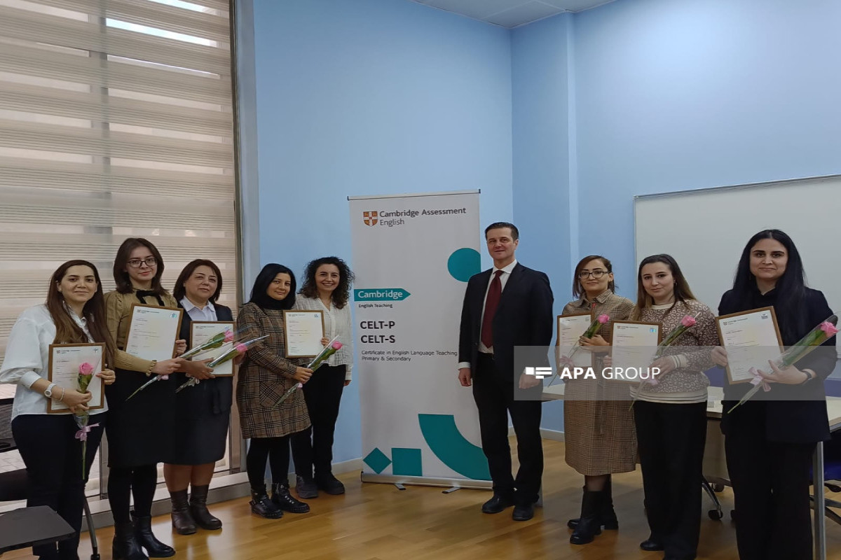 AMİM-də CELT P və CELT S kurslarını uğurla tamamlayanlara sertifikat verilib  - FOTO 