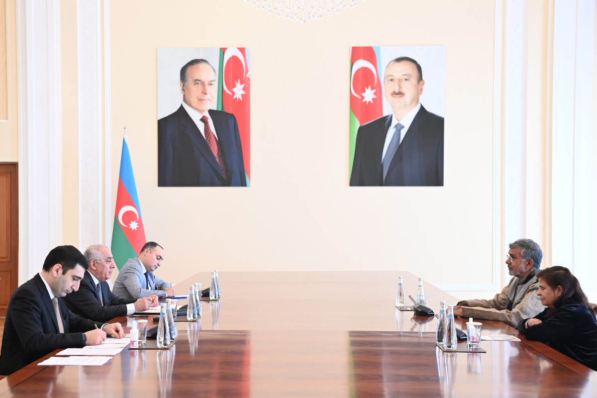 Али Асадов встретился с лауреатом Нобелевской премии мира Кайлашем Сатьярти