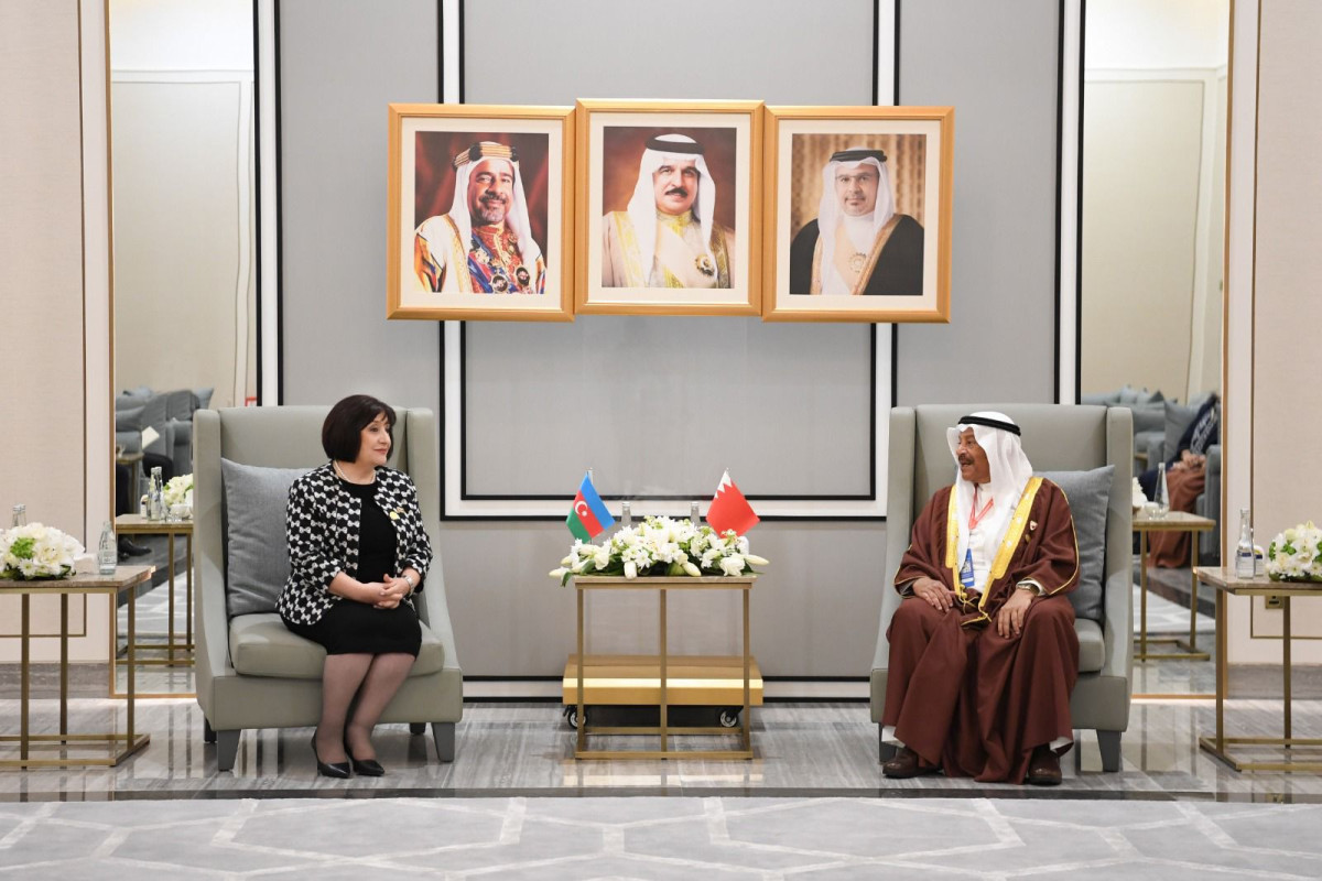 Speaker of Azerbaijan's Milli Majlis meets head of Bahrain’s Majlis al-Shura