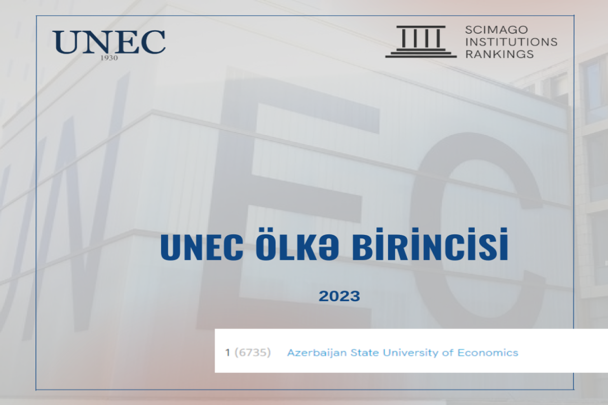 UNEC SCimago reytinqində Azərbaycan birincisidir