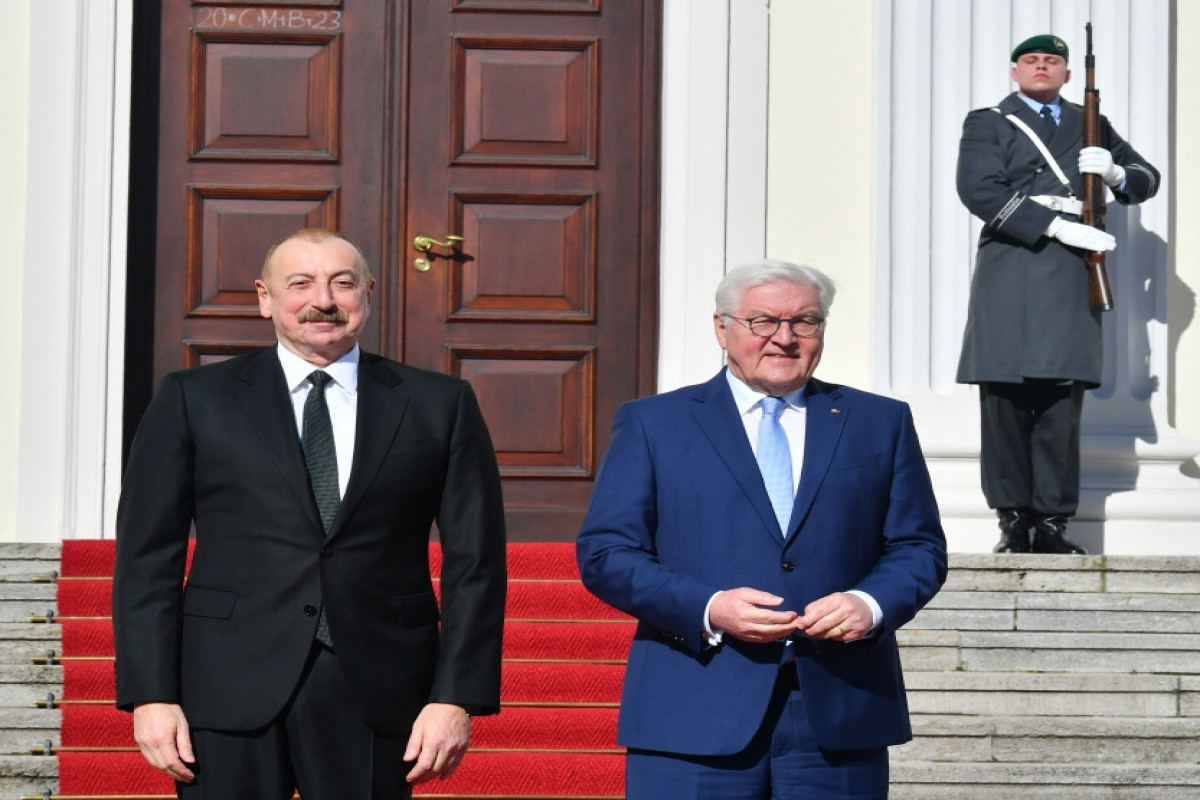В Берлине прошла встреча один на один президентов Азербайджана и Германии - ОБНОВЛЕНО 