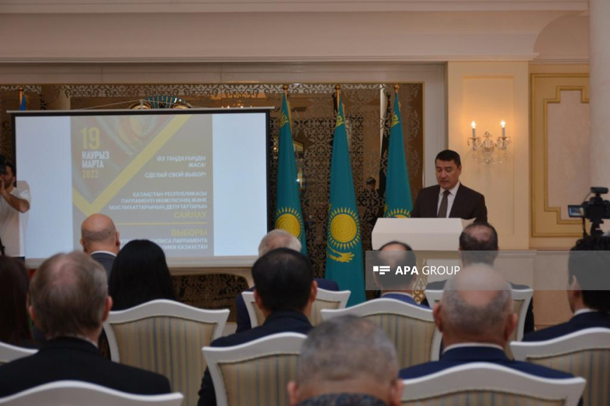 Səfir: Qazaxıstanda Məclisə və Maslixatlara seçkilərdə 12 451 nəfərin namizədliyi irəli sürülüb