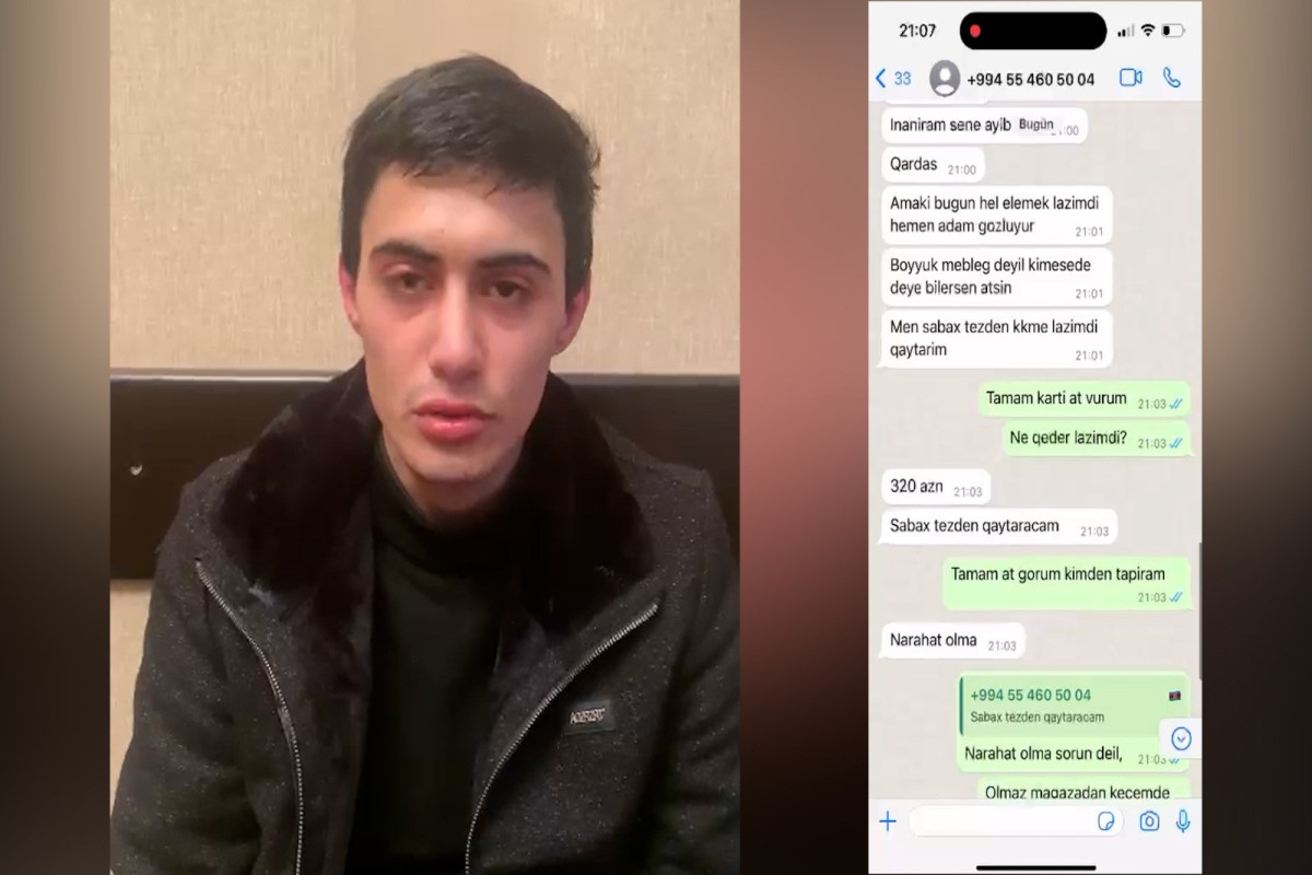 "İnstagram” istifadəçilərinin pullarını ələ keçirən şəxs saxlanılıb