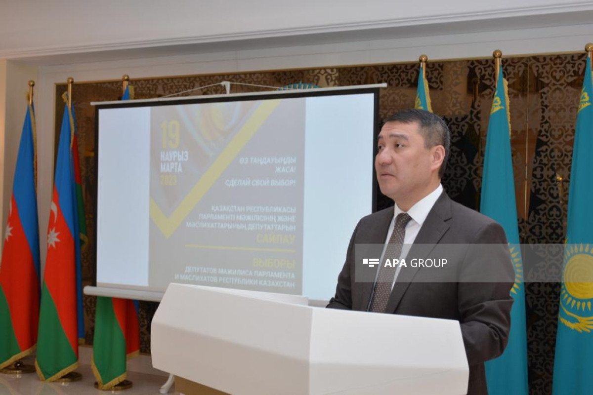 Kazak Ambassador to Azerbaijan ends tenure