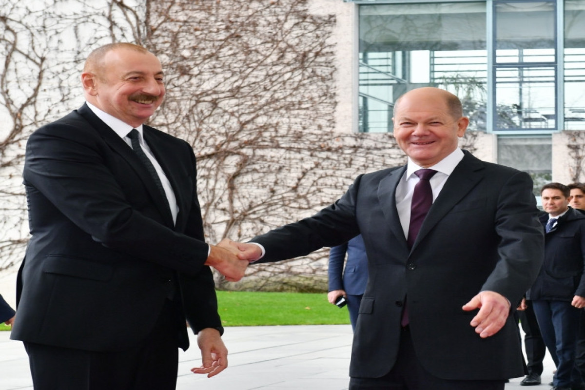 В Берлине состоялась встреча один на один Президента Ильхама Алиева с Олафом Шольцем -ОБНОВЛЕНО 