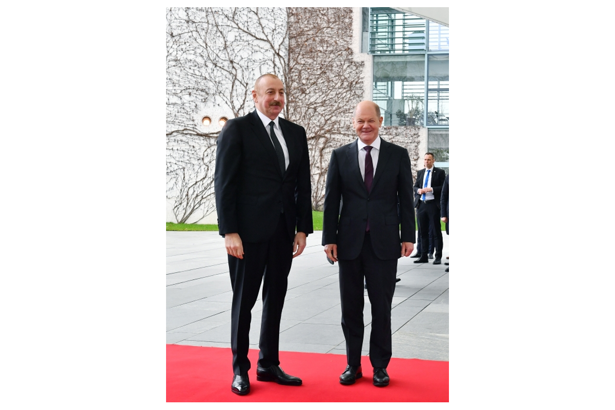 В Берлине состоялась встреча один на один Президента Ильхама Алиева с Олафом Шольцем -ОБНОВЛЕНО 