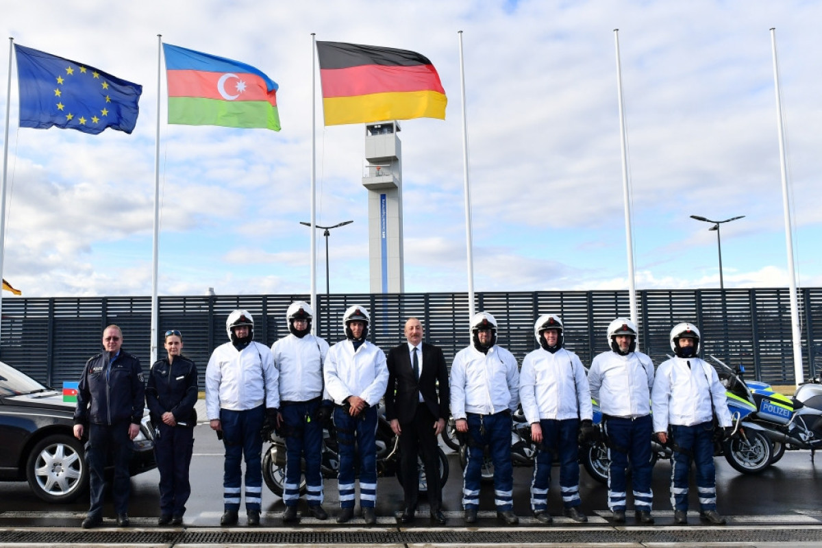 President Ilham Aliyev completed his working visit to Germany