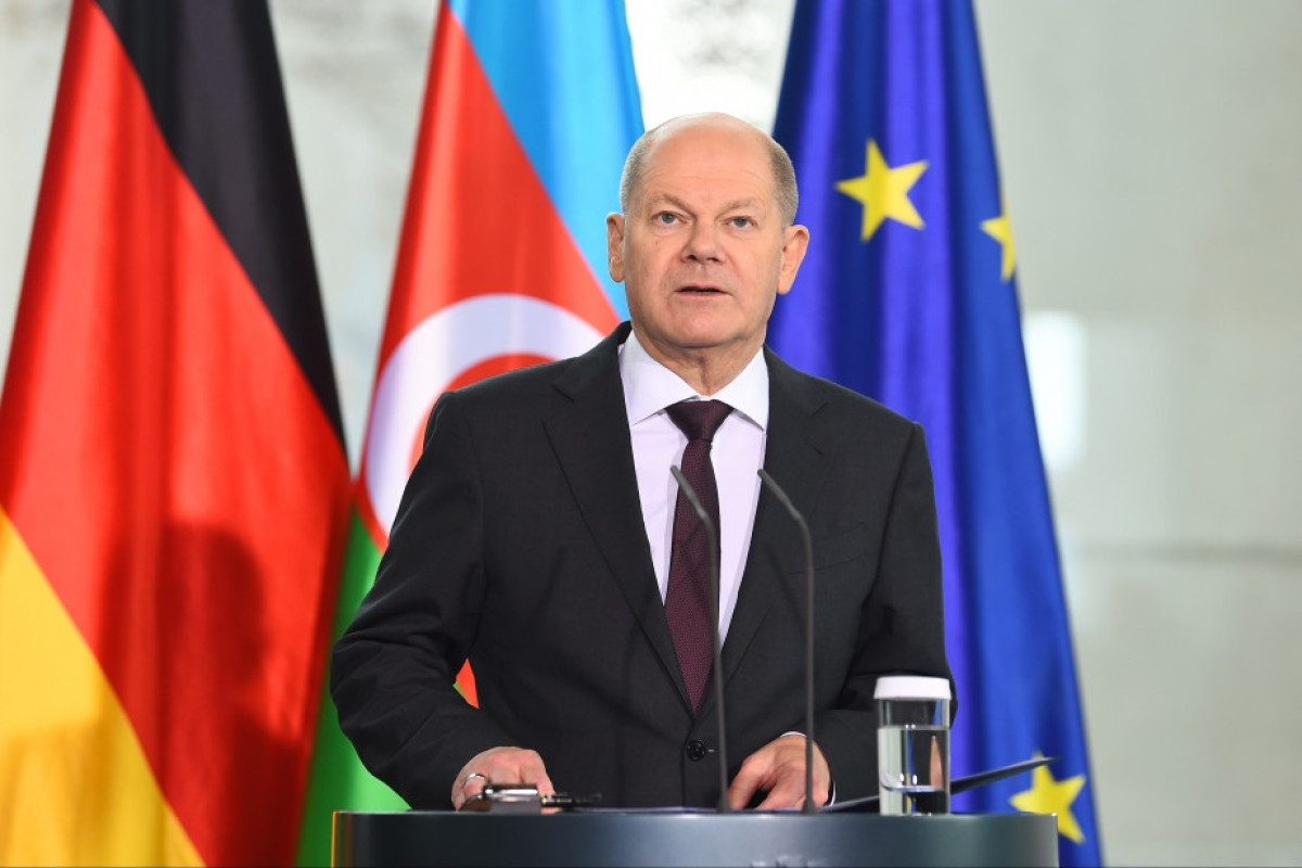 Chancellor Olaf Scholz: Azerbaijani President and I are of same opinion that this conflict should be resolved as soon as possible