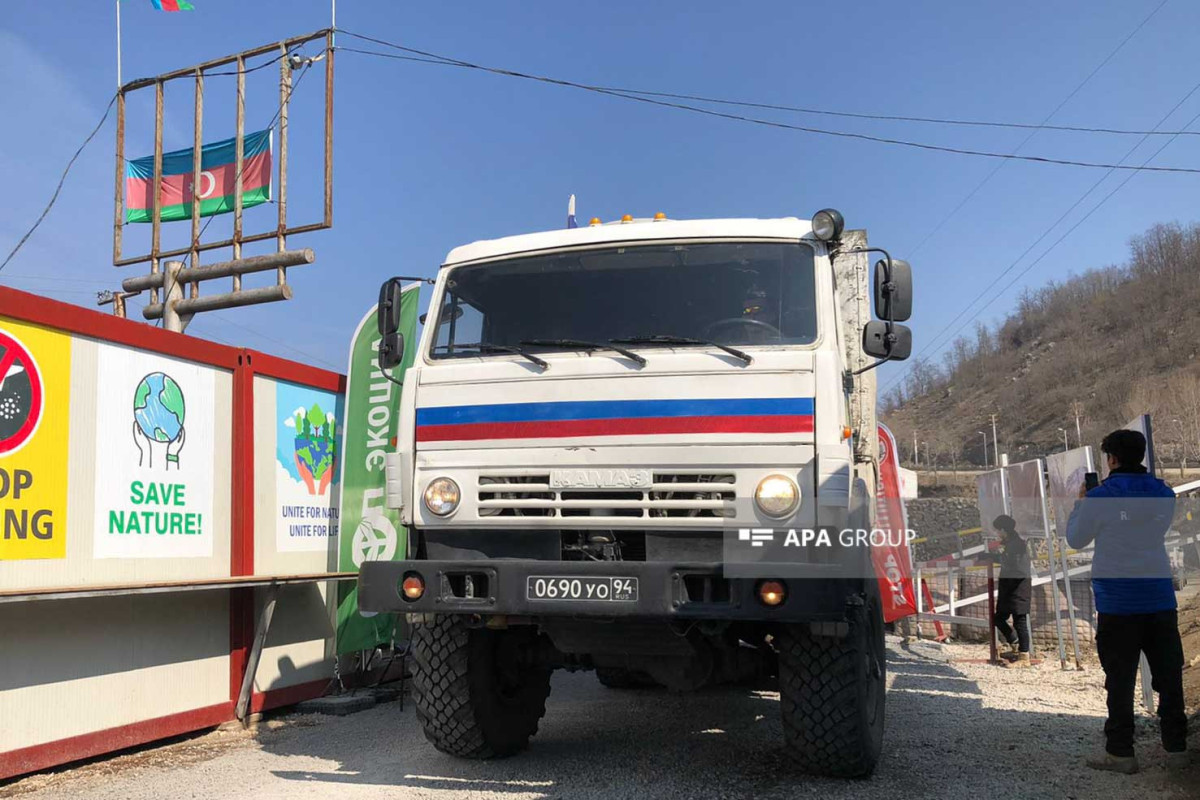 30 RPC vehicles made unhindered passage through Azerbaijan