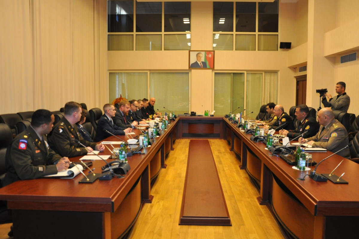 Kəmaləddin Heydərov ABŞ-ın Avropa Komandanlığının briqada generalı ilə görüşüb - FOTO 