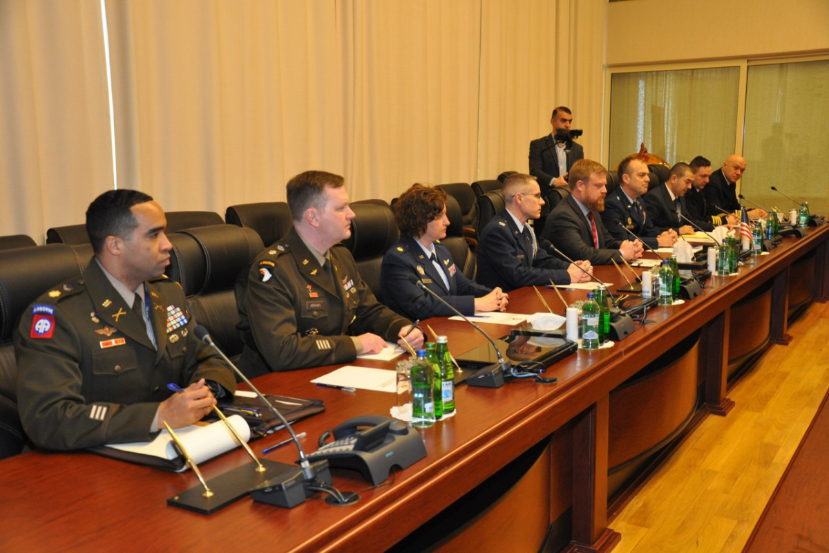 Кямаледдин Гейдаров встретился с бригадным генералом Европейского командования США-ФОТО 