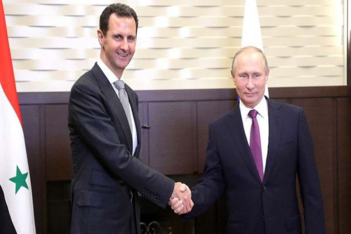 Putinlə Bəşər Əsəd arasında görüş başlayıb