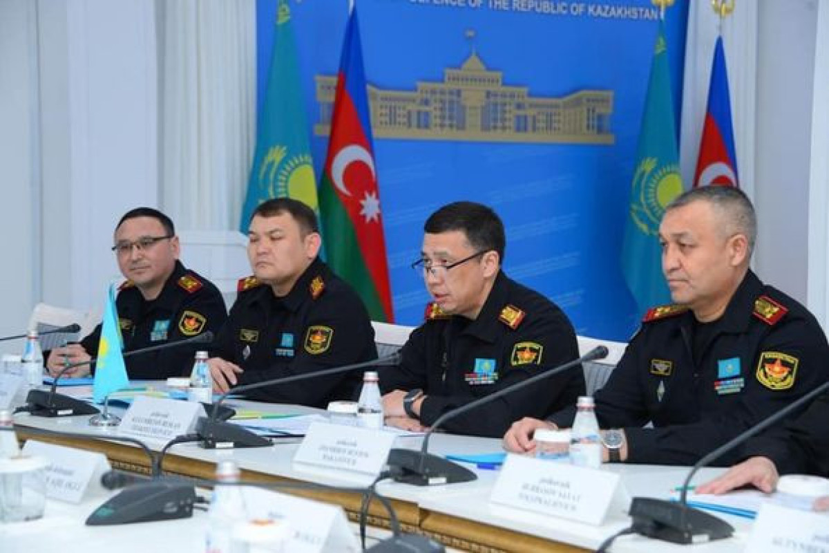Азербайджанские военные посетили Казахстан-ФОТО 