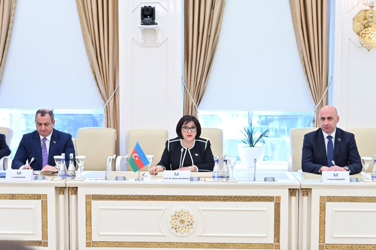 Сахиба Гафарова встретилась с председателем Народного собрания Дагестана