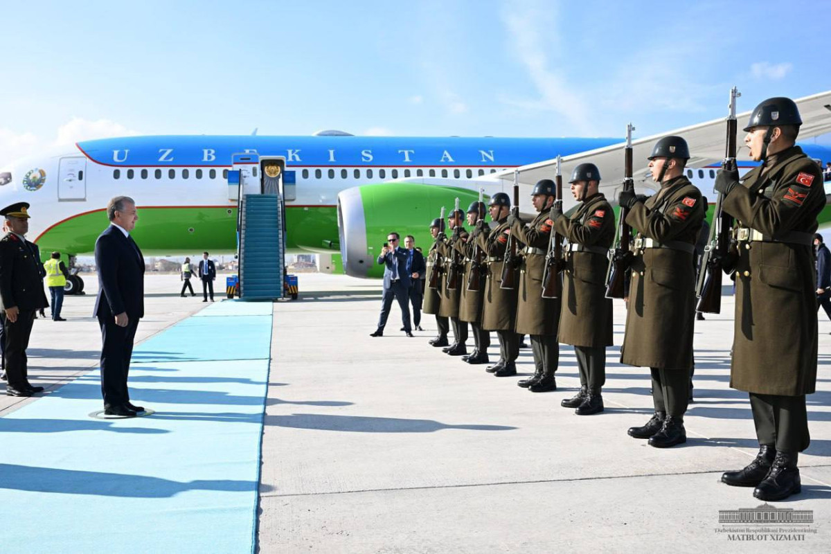 Uzbek President paid working visit to Ankara-PHOTO 