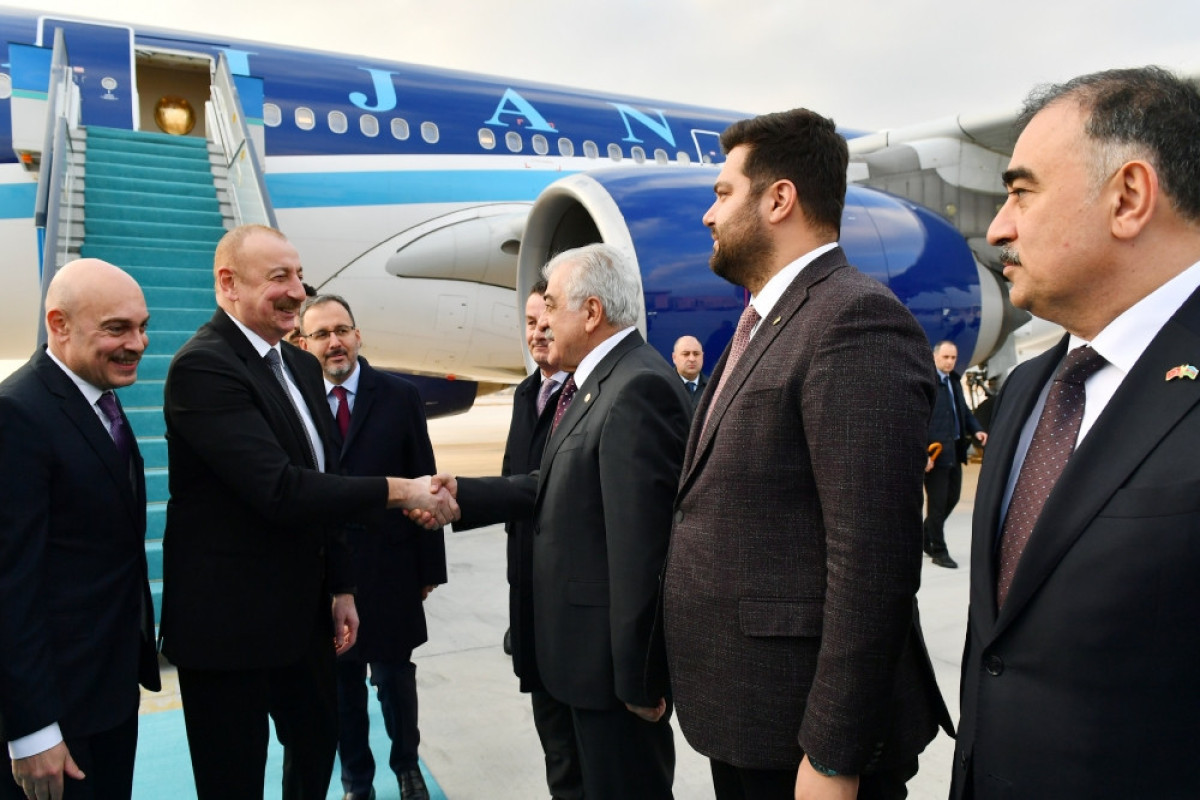 President Ilham Aliyev pays a visit to Türkiye
