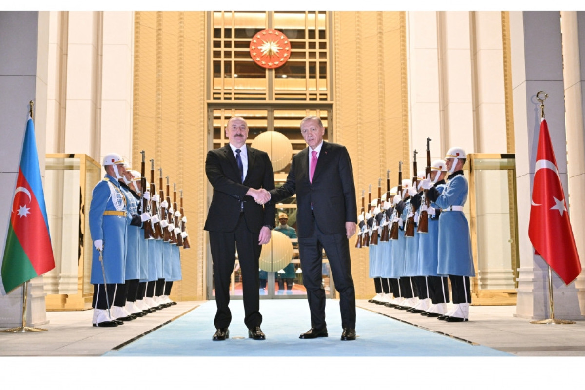 Azərbaycan Prezidenti İlham Əliyev Türkiyə Prezidenti Rəcəb Tayyib Ərdoğanla görüşüb - YENİLƏNİB-1 