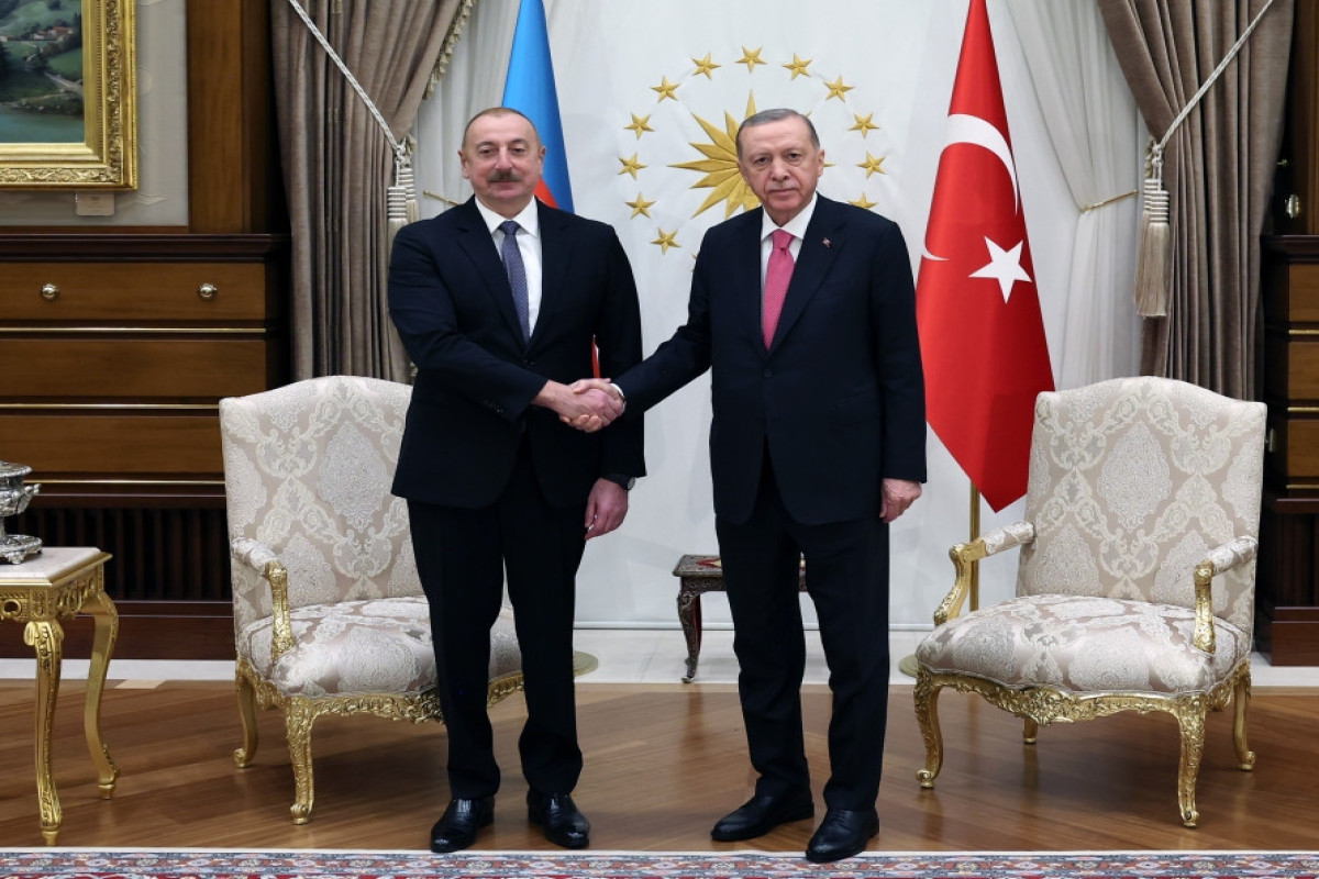 Meeting between President Ilham Aliyev and President Recep Tayyip Erdogan kicks off-UPDATED 