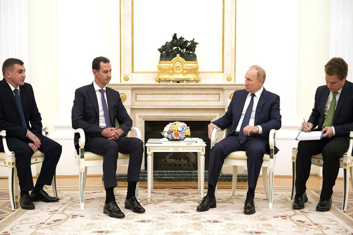 Putin, Assad complete talks that lasted three hours — Kremlin