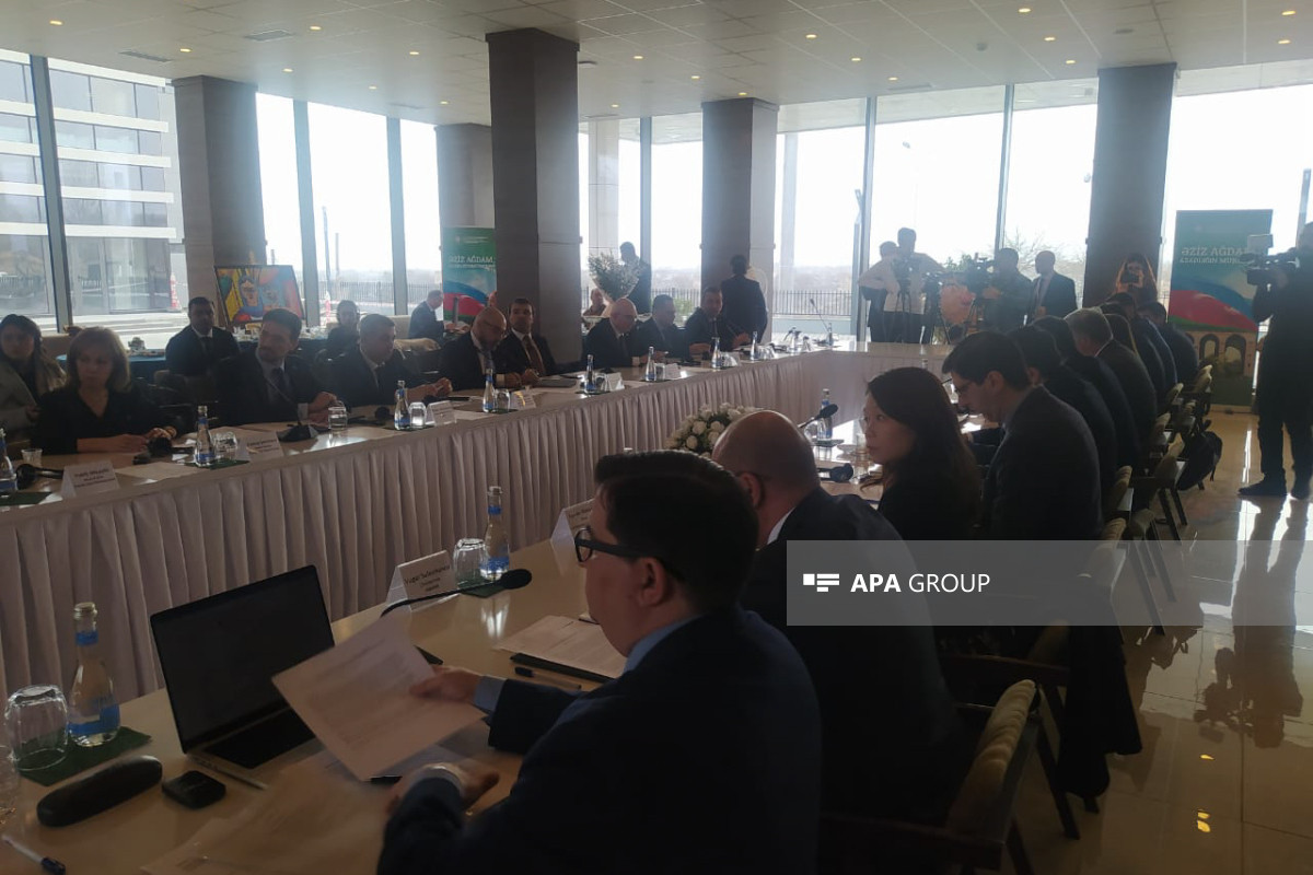 В Агдаме проходят стратегические консультации по партнерству Азербайджан-ООН - ФОТО 