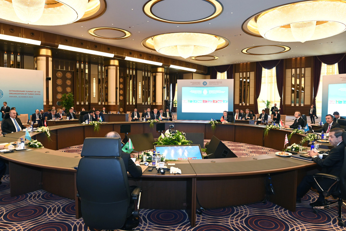 Azerbaijani FM addresses Extraordinary Meeting of OTS Council of Foreign Ministers