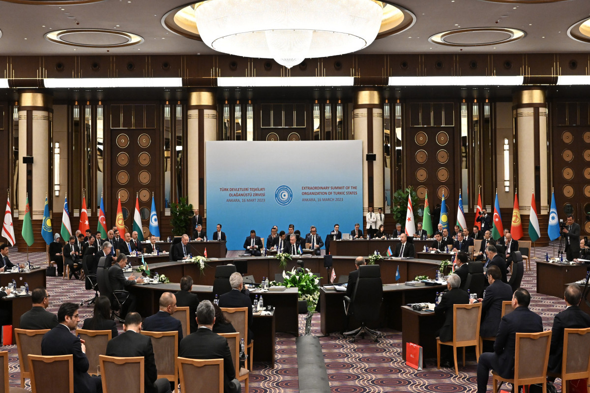 Ankara hosted Extraordinary Summit of Heads of State of OTS, President of Azerbaijan Ilham Aliyev attended the Summit-UPDATED 