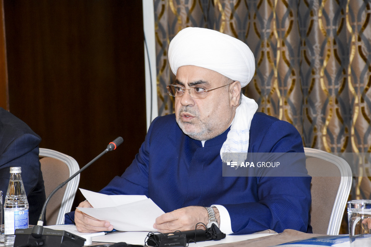 Chairman of the Caucasian Muslims Office Sheikhulislam Haji Allahshukur Pashazadeh