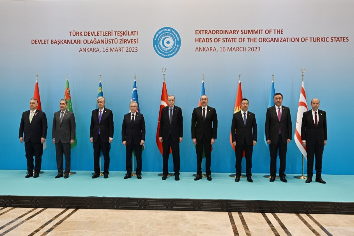 Heads of state of Organization of Turkic States had joint dinner in Ankara