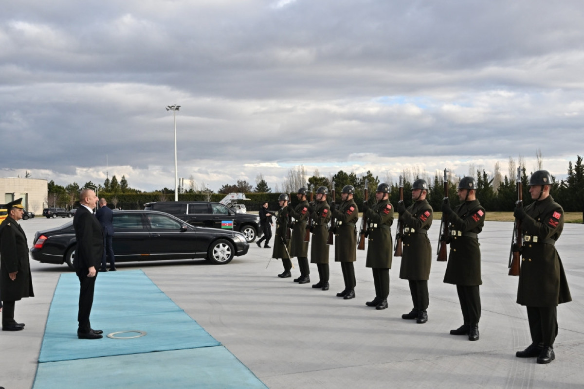 President Ilham Aliyev ended his visit to Türkiye