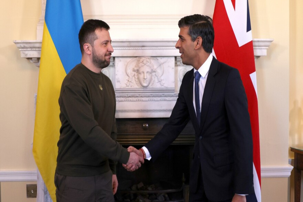 Zelensky and UK's Sunak discuss situation at the front lines, Ukrainian president says