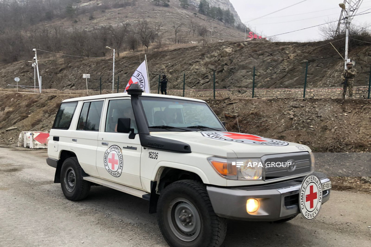 Vehicles belonging to ICRC unimpededly passed through Azerbaijan's Lachin-Khankandi road