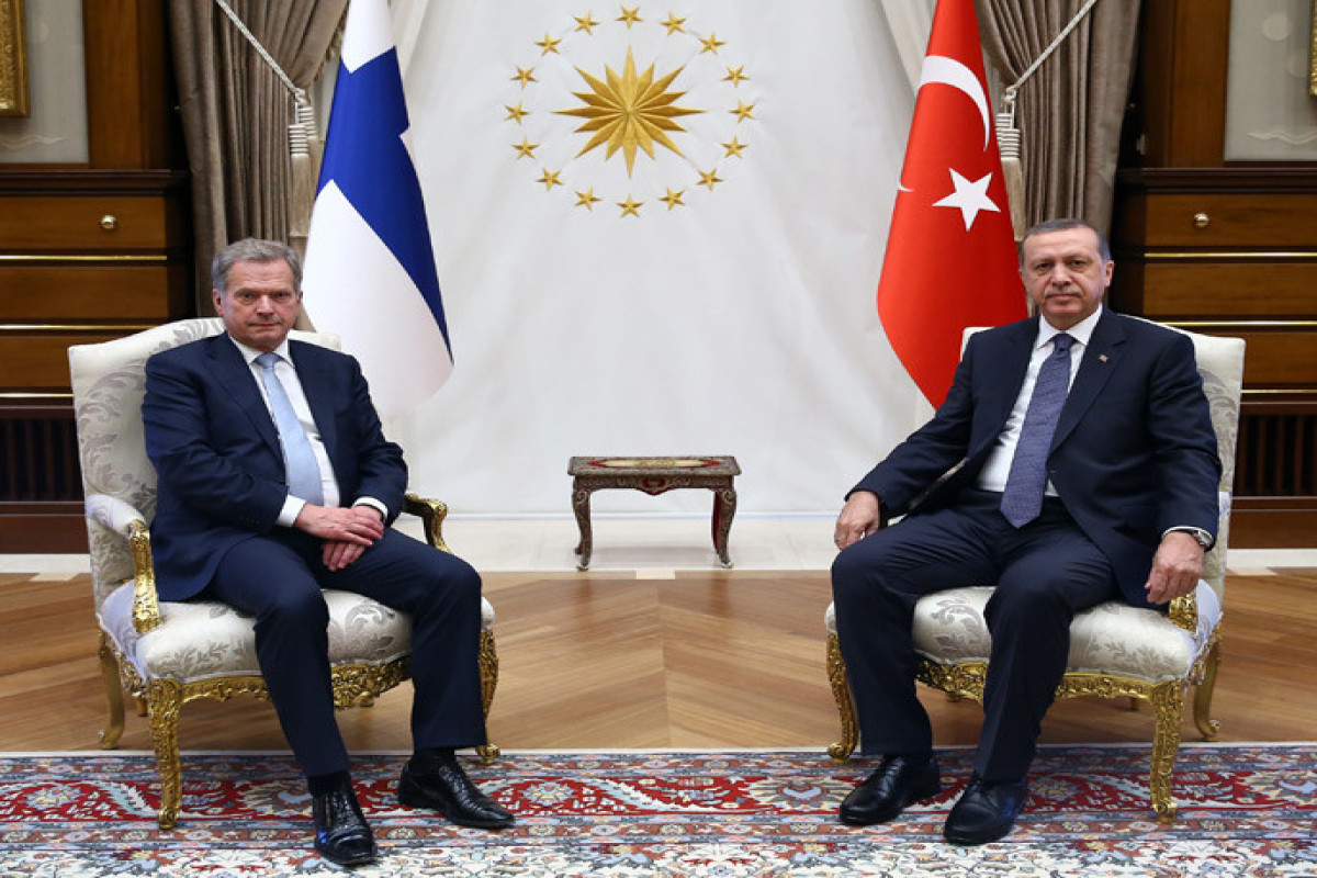 Turkish and Finnish Presidents meet
