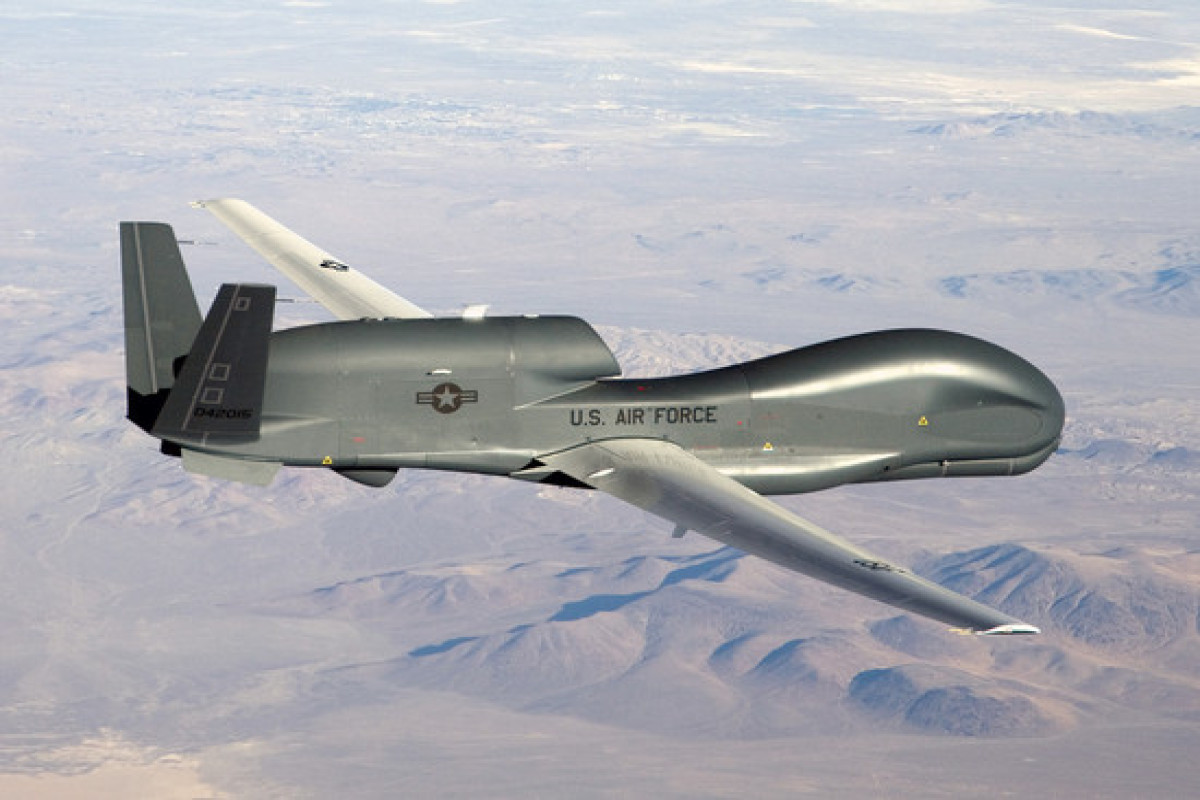 US surveillance drone operating over Black Sea