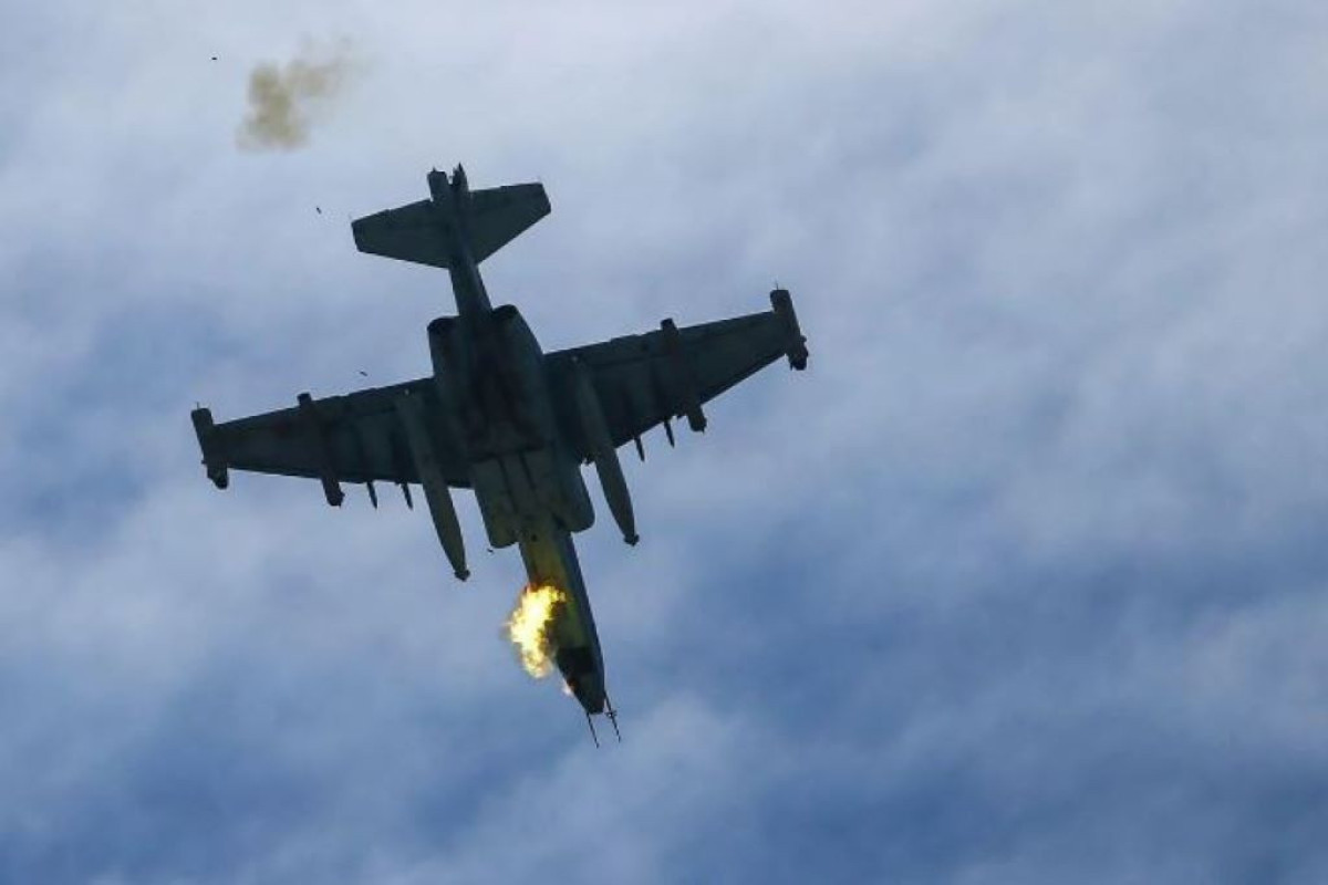 Ukrayna SQ: Su-25 Polşa silahı ilə Baxmutda vurulub