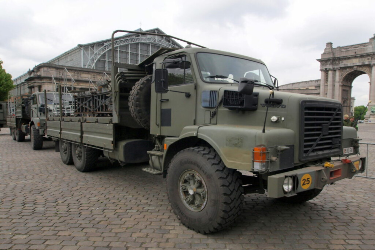 Бельгия поставит Украине 230 армейских автомобилей