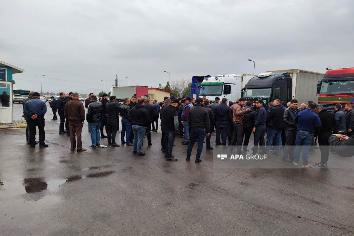 A fuel shortage may occur in Nakhchivan due to demand for bribes from TIRs in Iran-VIDEO 