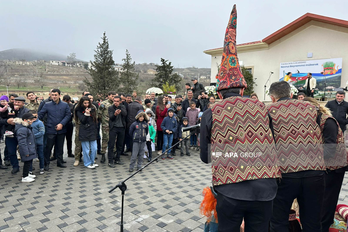 Talış kəndində 30 il sonra Novruz bayramı qeyd olunur - FOTO  - YENİLƏNİB -2 
