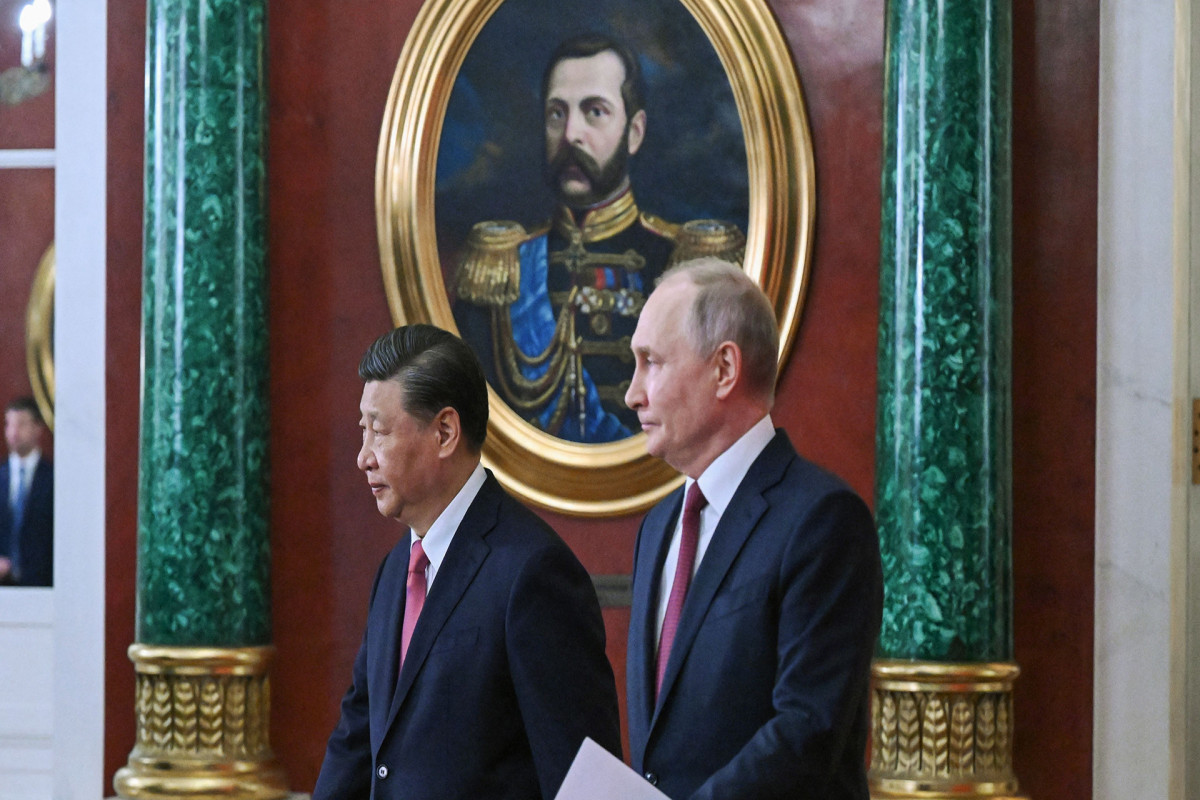 Xi Jinping, China's President and Vladimir Putin, Russian President
