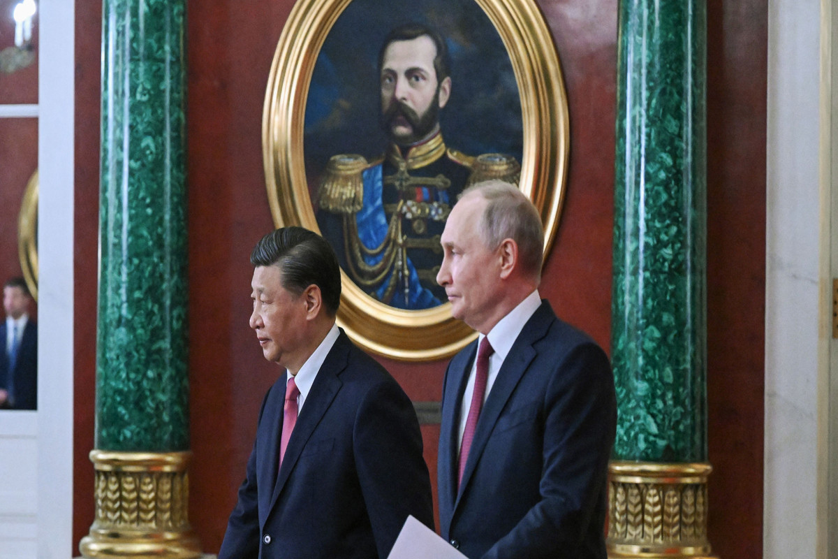 Russian President Vladimir Putin and Chinese President Xi