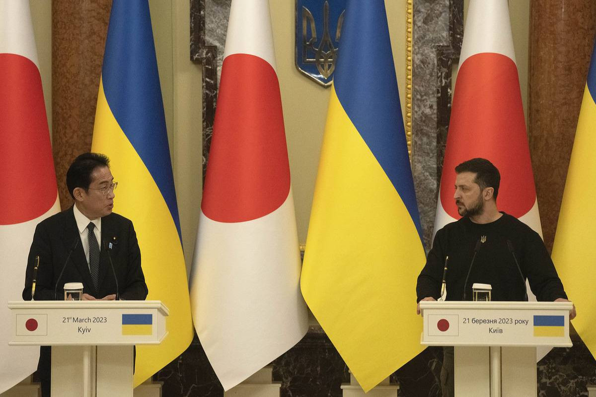 Япония объявила о выделении Украине 470 млн долларов безвозмездной помощи