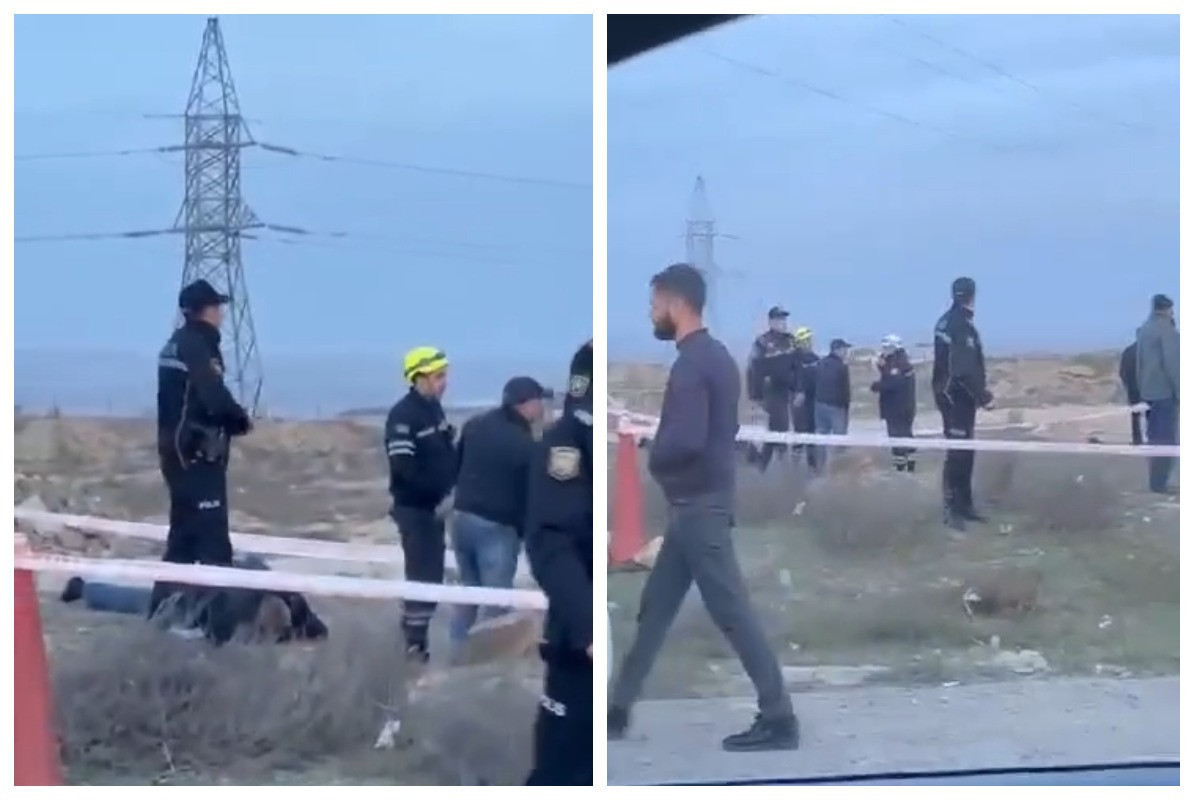 На дороге в поселок Сарай произошло ДТП,  Огтай Алиев погиб, Мехрибан Зеки и Диляра Алиева получили травмы-ВИДЕО -ОБНОВЛЕНО-1 