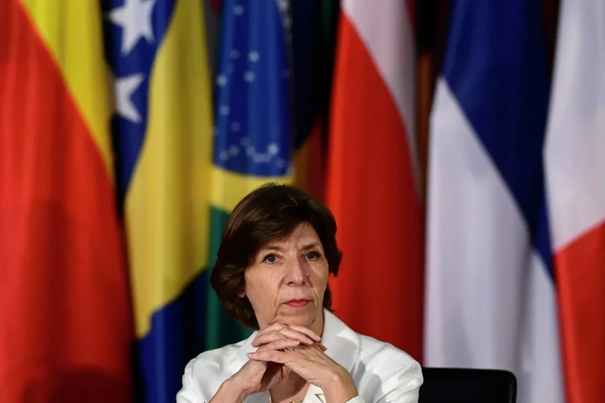 Catherine Colonna, the Minister for Europe and Foreign Affairs of France
